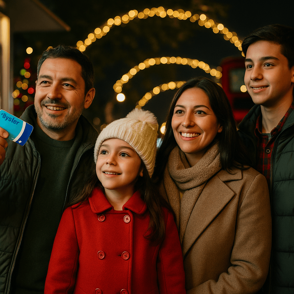 Fish and chips británico servido en papel con limón y guisantes
