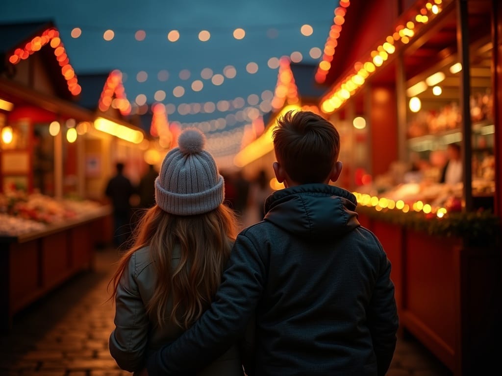 Autocaravana en un camping junto a un lago en el Lake District inglés