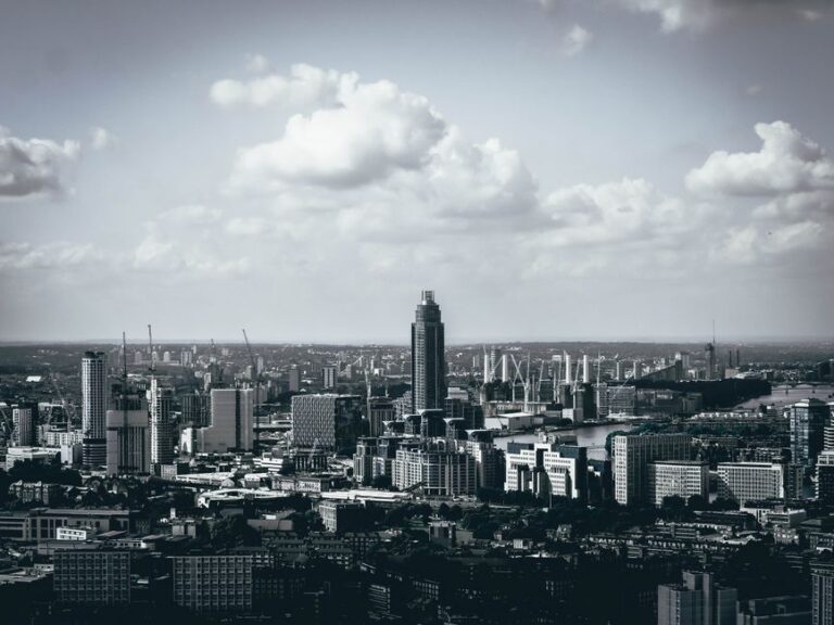 Vistas de Londres desde el mirador Horizon 22 Londres